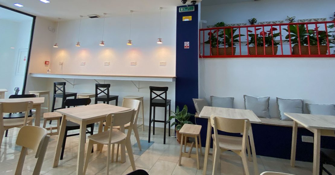 Finca Velez Coffee Shop interior