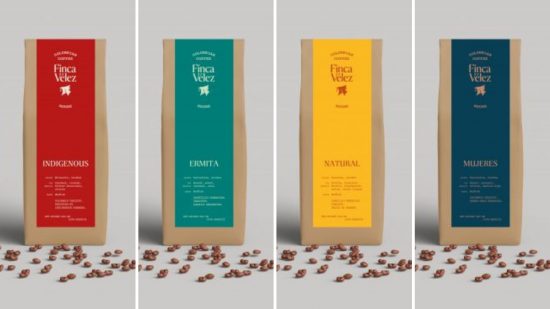 Our four local varieties of coffee: Indigenous, Ermita, Natural and Mujeres
